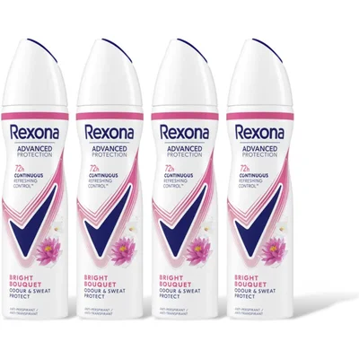 Rexona Women deo spray 72h bright bouquet 4pack