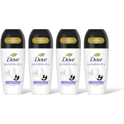 Dove Invisible dry anti-transpirant 4-pack