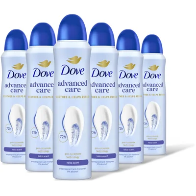 Dove Anti-transpirant spray talco 6-pack