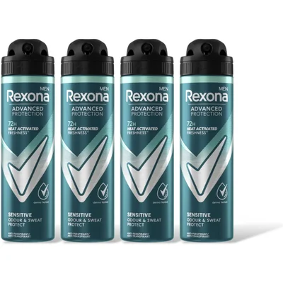 Rexona Men sensitive anti-transpirant 4-pack