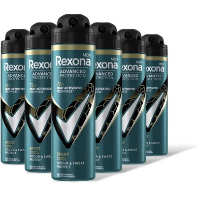 Rexona Men deo spray 72h sport cool 6-pack