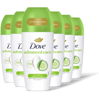 Dove Anti-transpirant roller komkommer 6-pack
