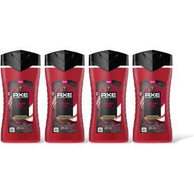 Axe Cherry fizz + fine fragrance 4-pack