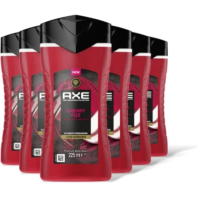 Axe Cherry fizz + fine fragrance 6-pack