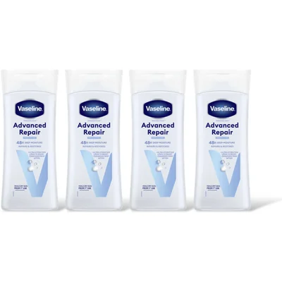 Vaseline Bodylotion advanced repair 4-pack