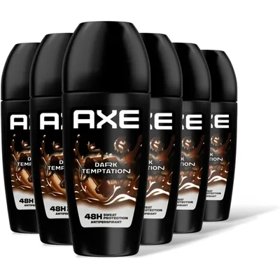 Axe Dark temptation anti sweat roller 6-pack