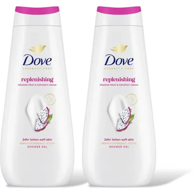 Dove Replenishing showergel 2-pack