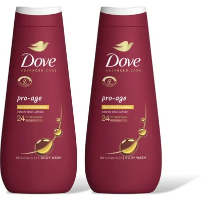Dove Pro-age douchegel 2-pack