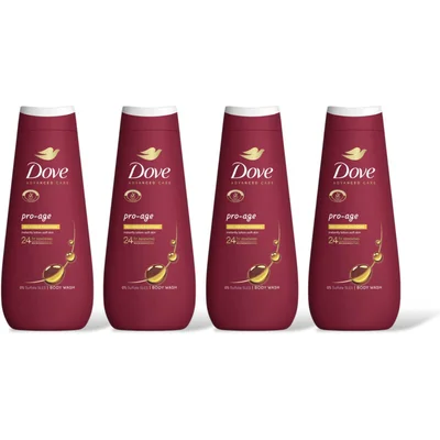 Dove Pro-age douchegel 4-pack