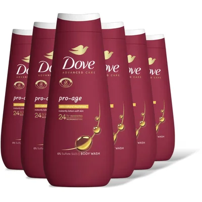 Dove Pro-age douchegel 6-pack