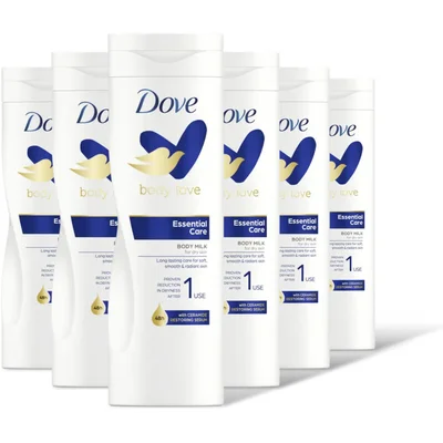 Dove Body lotion essential care 6-pack