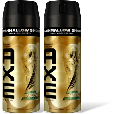 Axe Marshmallow smoke deodorant body 2-pack