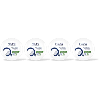 Neutral Body cream 4-pack