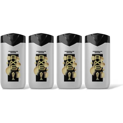 Axe Marshmallow smoke showergel 4-pack