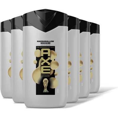 Axe Marshmallow smoke showergel 6-pack