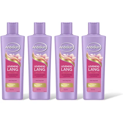 Andrélon Levendig lang shampoo 4pack