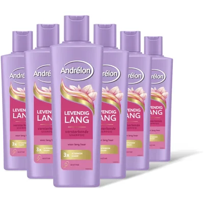 Andrélon Levendig lang shampoo 6pack