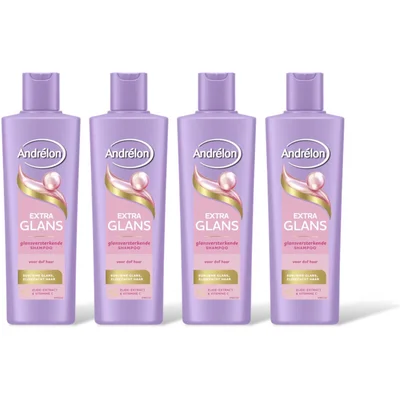 Andrélon Extra glans shampoo 4pack