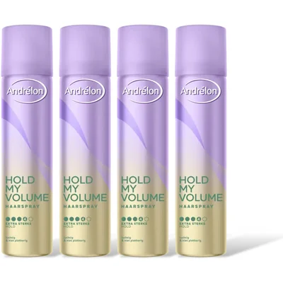 Andrélon Verrassend volume styling spray 4-pack
