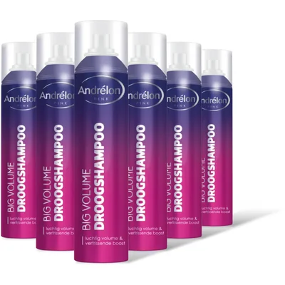 Andrélon Pink big volume droogshampoo 6-pack