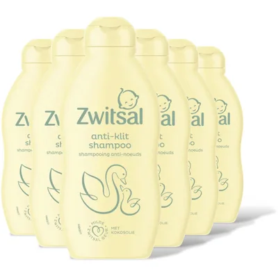 Zwitsal Baby & kids anti-klit shampoo 6-pack
