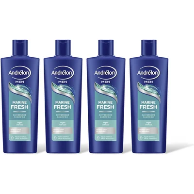 Andrélon Men marine fresh shampoo 4-pack