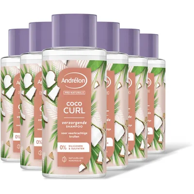 Andrélon Coco curl creation shampoo 6-pack