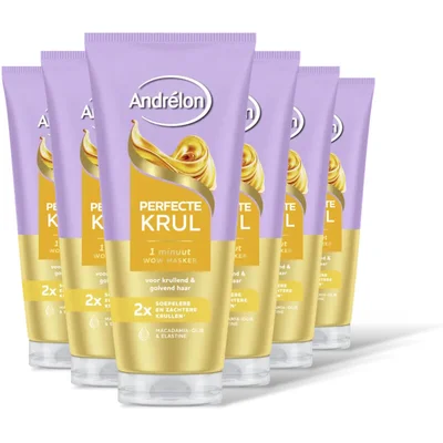 Andrélon Perfecte krul 1 min masker 6-pack