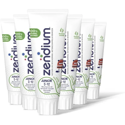 Zendium Junior 5-12 jaar tandpasta 6-pack