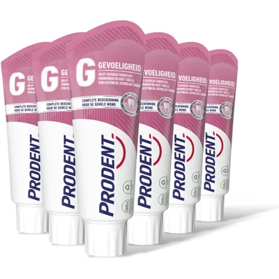 Prodent Tandpasta gevoeligheid & tandvlees 6pack