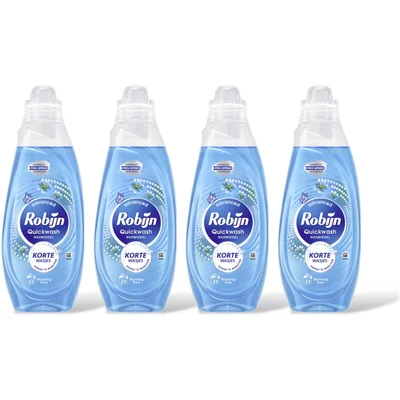 Robijn Quickwash morning dew wasmiddel 4-pack