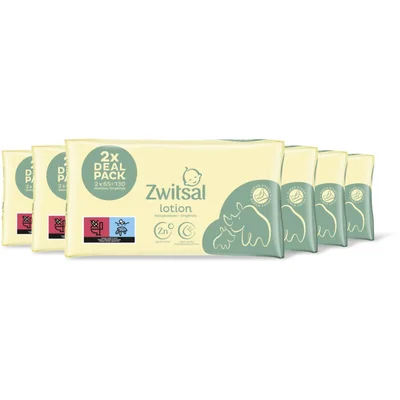 Zwitsal Baby lotion billendoekjes 12-pack