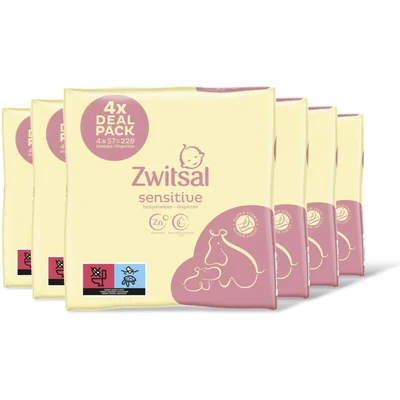 Zwitsal Baby sensitive billendoekjes 24-pack