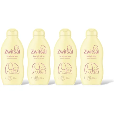 Zwitsal Baby bodylotion 4-pack