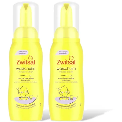 Zwitsal Baby wasschuim 2-pack
