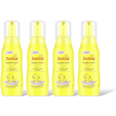 Zwitsal Baby wasschuim 4-pack