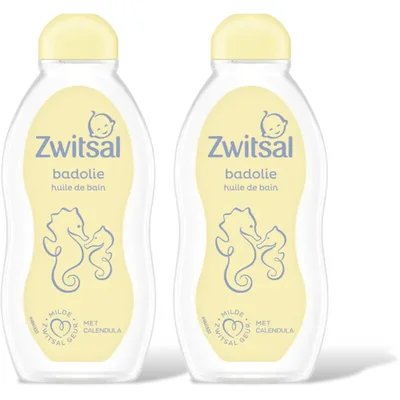 Zwitsal Badolie 2-pack