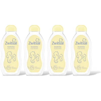 Zwitsal Badolie 4-pack