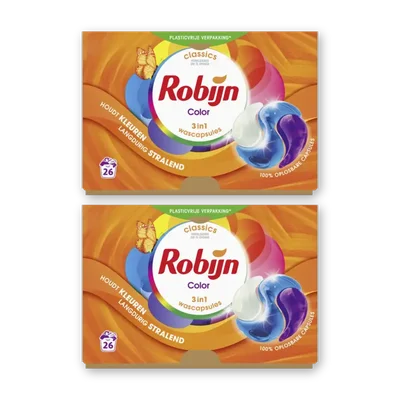 Robijn Wascapsules color 2-pack