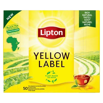 Lipton Yellow label (50 stuks)
