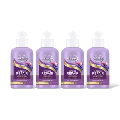 Andrélon Intense repair leave-in crème 4-pack