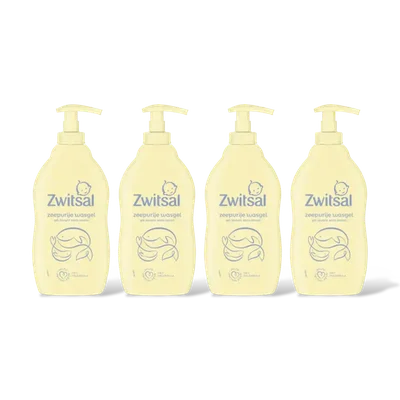 Zwitsal Baby zeepvrije wasgel 4pck