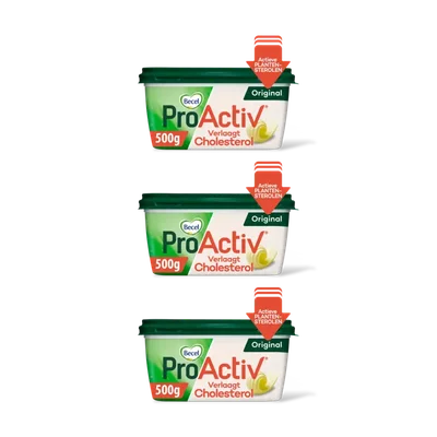 Becel Proactiv original cholesterol 3pack