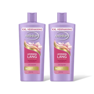 Andrélon Levendig lang shampoo 2-pack