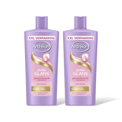 Andrélon Extra glans shampoo 2-pack
