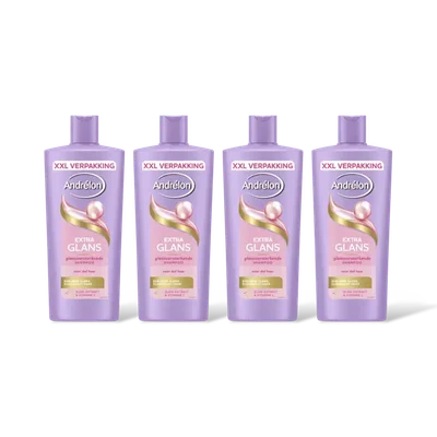 Andrélon Extra glans shampoo 4-pack