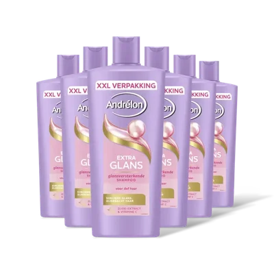 Andrélon Extra glans shampoo 6-pack