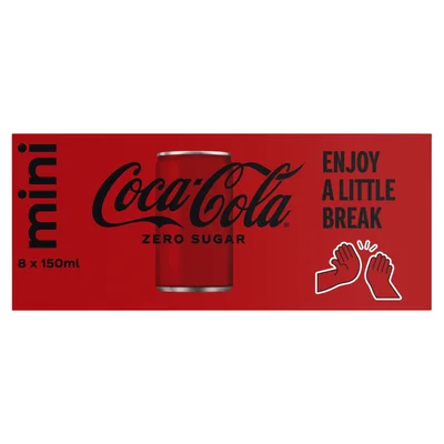 Coca-Cola Zero 8 x 15 cl