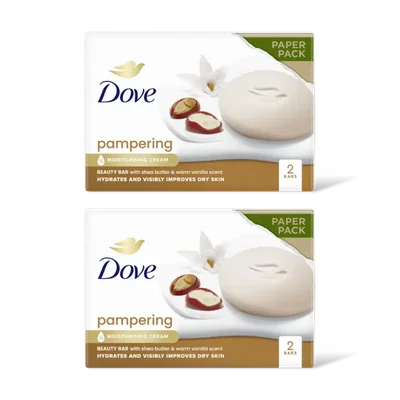 Dove Pampering beauty cream bar 2-pack