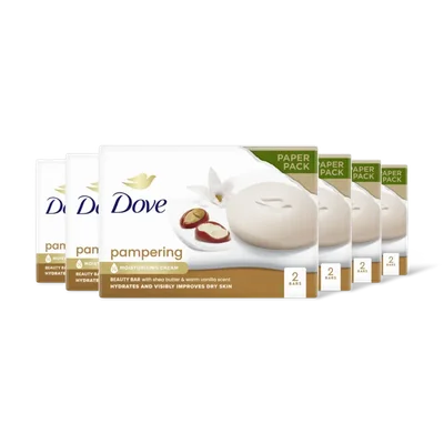 Dove Pampering beauty cream bar 6-pack